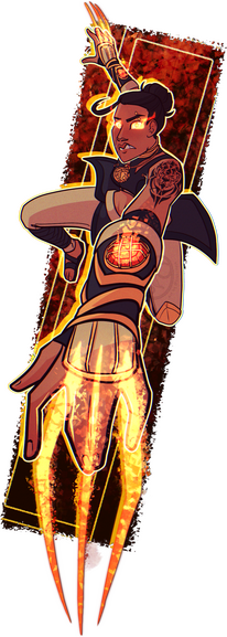 Shaded 2 Character Scene